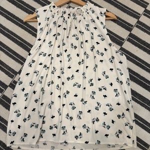 Ann Taylor Large Petite Sleeveless Top